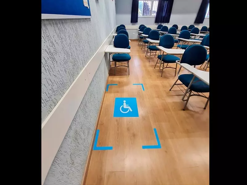Case de acessibilidade: Erasto - Fundação Educacional Menonita - Faculdade Fidelis