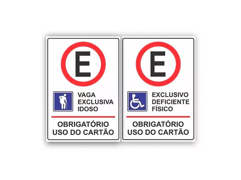 CAVI Acessibilidade - Consultoria e Acessibilidade | Placas de vaga de estacionamento